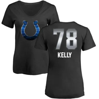 Ryan Kelly Women's Indianapolis Colts Midnight Mascot T-Shirt - Black