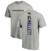 Ryan Mallett Baltimore Ravens Backer T-Shirt - Ash