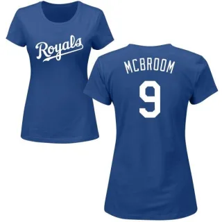 Ryan McBroom Women's Kansas City Royals Name & Number T-Shirt - Royal