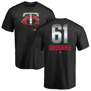 Ryan O'Rourke Minnesota Twins Midnight Mascot T-Shirt - Black