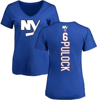 Ryan Pulock Women's New York Islanders Backer T-Shirt - Royal