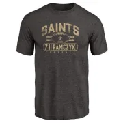 Ryan Ramczyk New Orleans Saints Flanker Tri-Blend T-Shirt - Black