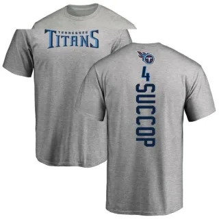 Ryan Succop Tennessee Titans Backer T-Shirt - Ash