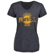 Ryan Suter Women's Nashville Predators Insignia Tri-Blend T-Shirt - Navy