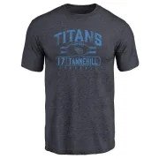 Ryan Tannehill Tennessee Titans Flanker Tri-Blend T-Shirt - Navy