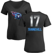 Ryan Tannehill Women's Tennessee Titans Midnight Mascot T-Shirt - Black