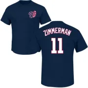 Ryan Zimmerman Washington Nationals Name & Number T-Shirt - Navy