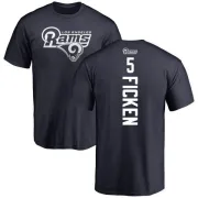 Sam Ficken Los Angeles Rams Backer T-Shirt - Navy