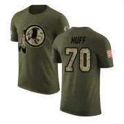 Sam Huff Washington Redskins Olive Salute to Service Legend T-Shirt