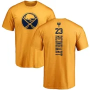 Sam Reinhart Buffalo Sabres One Color Backer T-Shirt - Gold