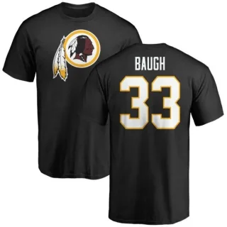 Sammy Baugh Washington Redskins Name & Number Logo T-Shirt - Black