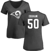 Samson Ebukam Women's Los Angeles Rams One Color T-Shirt - Ash