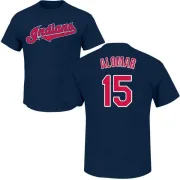 Sandy Alomar Cleveland Indians Name & Number T-Shirt - Navy