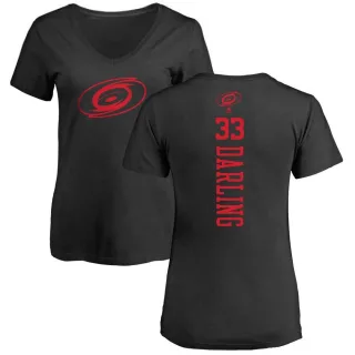 Scott Darling Women's Carolina Hurricanes One Color Backer T-Shirt - Black