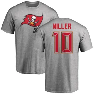 Scott Miller Tampa Bay Buccaneers Name & Number Logo T-Shirt - Ash