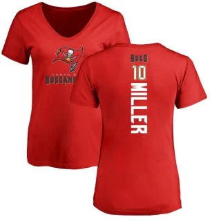 Scott Miller Women's Tampa Bay Buccaneers Backer Slim Fit T-Shirt - Red