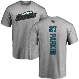 Scott Parker San Jose Sharks Backer T-Shirt - Ash