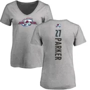 Scott Parker Women's Colorado Avalanche Backer T-Shirt - Ash