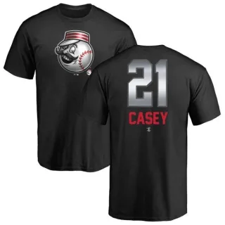 Sean Casey Cincinnati Reds Midnight Mascot T-Shirt - Black