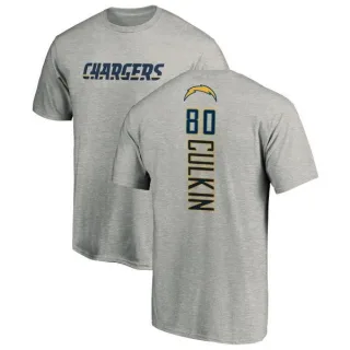 Sean Culkin Los Angeles Chargers Name & Number T-Shirt - Heather Gray