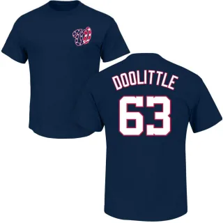 Sean Doolittle Washington Nationals Name & Number T-Shirt - Navy