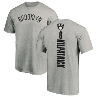 Sean Kilpatrick Brooklyn Nets Ash Backer T-Shirt