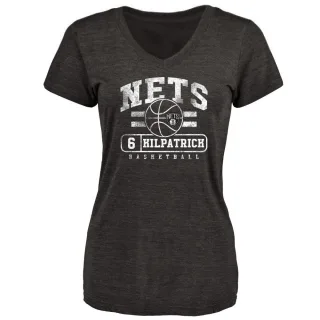 Sean Kilpatrick Women's Brooklyn Nets Black Baseline Tri-Blend T-Shirt