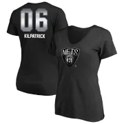 Sean Kilpatrick Women's Brooklyn Nets Black Midnight Mascot T-Shirt