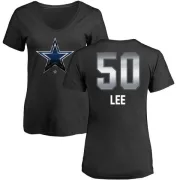 Sean Lee Women's Dallas Cowboys Midnight Mascot T-Shirt - Black