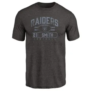 Sean Smith Oakland Raiders Flanker Tri-Blend T-Shirt - Black