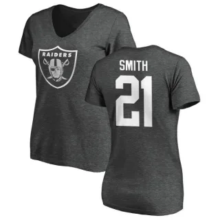 Sean Smith Women's Oakland Raiders One Color T-Shirt - Ash