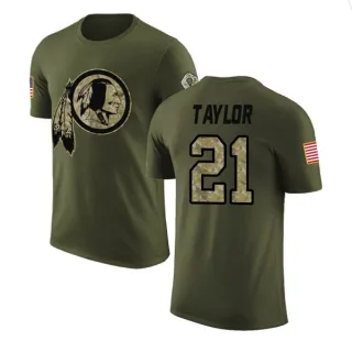 Sean Taylor Washington Redskins Olive Salute to Service Legend T-Shirt