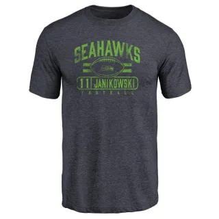 Sebastian Janikowski Seattle Seahawks Flanker Tri-Blend T-Shirt - Navy