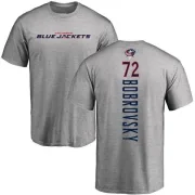 Sergei Bobrovsky Columbus Blue Jackets Backer T-Shirt - Ash