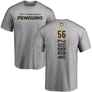 Sergei Zubov Pittsburgh Penguins Backer T-Shirt - Ash