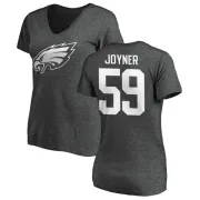 Seth Joyner Women's Philadelphia Eagles One Color T-Shirt - Ash