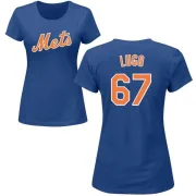 Seth Lugo Women's New York Mets Name & Number T-Shirt - Royal