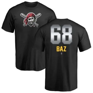 Shane Baz Pittsburgh Pirates Midnight Mascot T-Shirt - Black