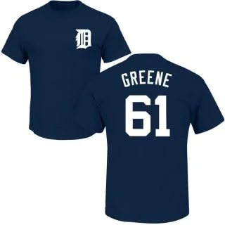 Shane Greene Detroit Tigers Name & Number T-Shirt - Navy