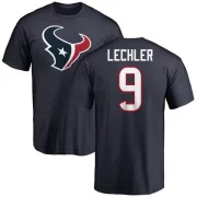 Shane Lechler Houston Texans Name & Number Logo T-Shirt - Navy