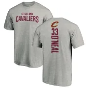 Shaquille O'Neal Cleveland Cavaliers Ash Backer T-Shirt