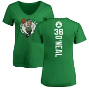 Shaquille O'Neal Women's Boston Celtics Kelly Green Backer T-Shirt