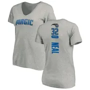 Shaquille O'Neal Women's Orlando Magic Ash Backer T-Shirt