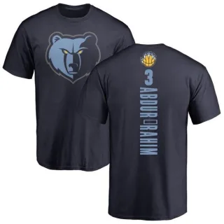 Shareef Abdur-Rahim Memphis Grizzlies Navy Backer T-Shirt