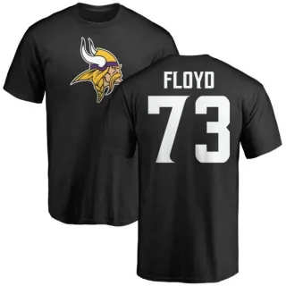 Sharrif Floyd Minnesota Vikings Name & Number Logo T-Shirt - Black