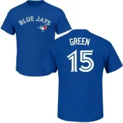 Shawn Green Toronto Blue Jays Name & Number T-Shirt - Royal