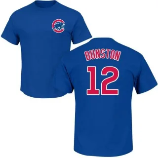 Shawon Dunston Chicago Cubs Name & Number T-Shirt - Royal