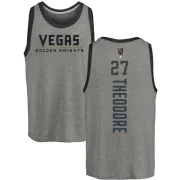 Shea Theodore Vegas Golden Knights Backer Tri-Blend Tank - Heathered Gray