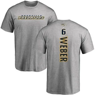 Shea Weber Nashville Predators Backer T-Shirt - Ash