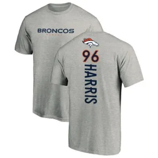 Shelby Harris Denver Broncos Backer T-Shirt - Ash